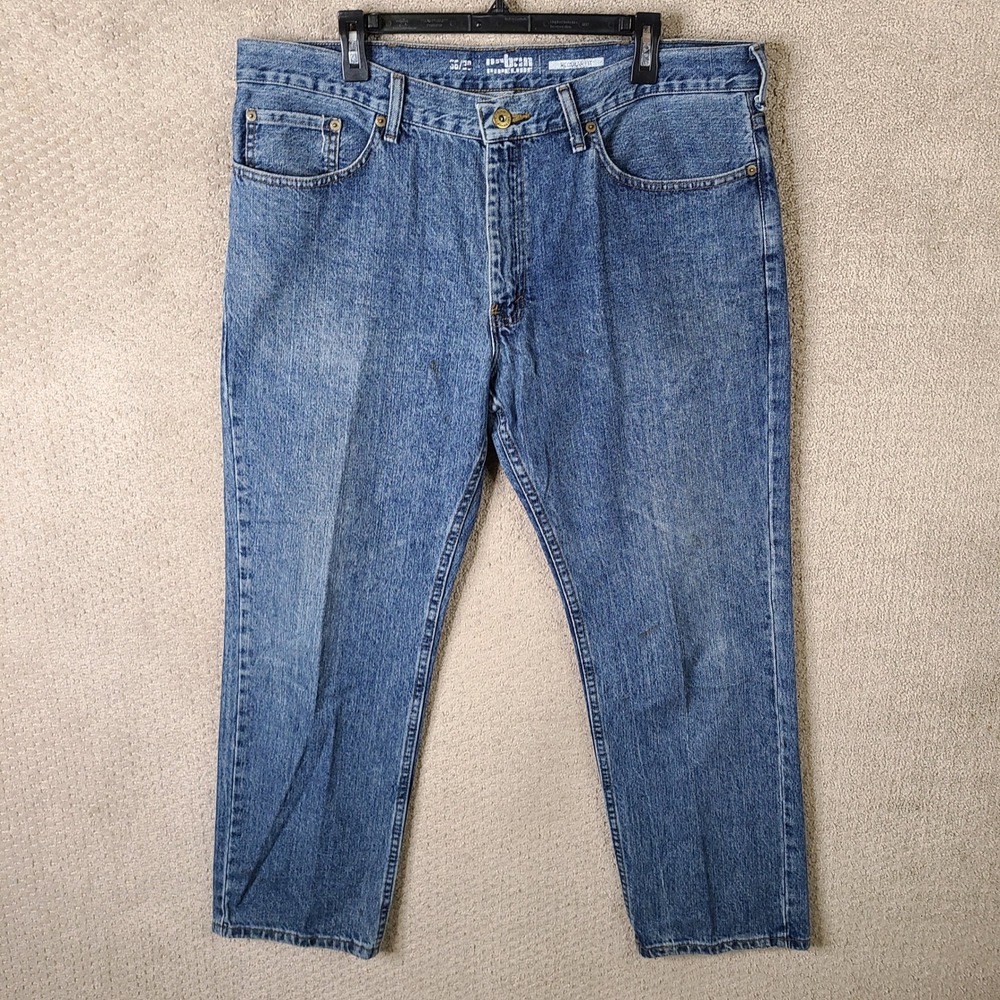 Urban Pipeline Jeans‎ Mens 38x30 Regular Fit Blue Denim Jeans Dark Wash Cotton